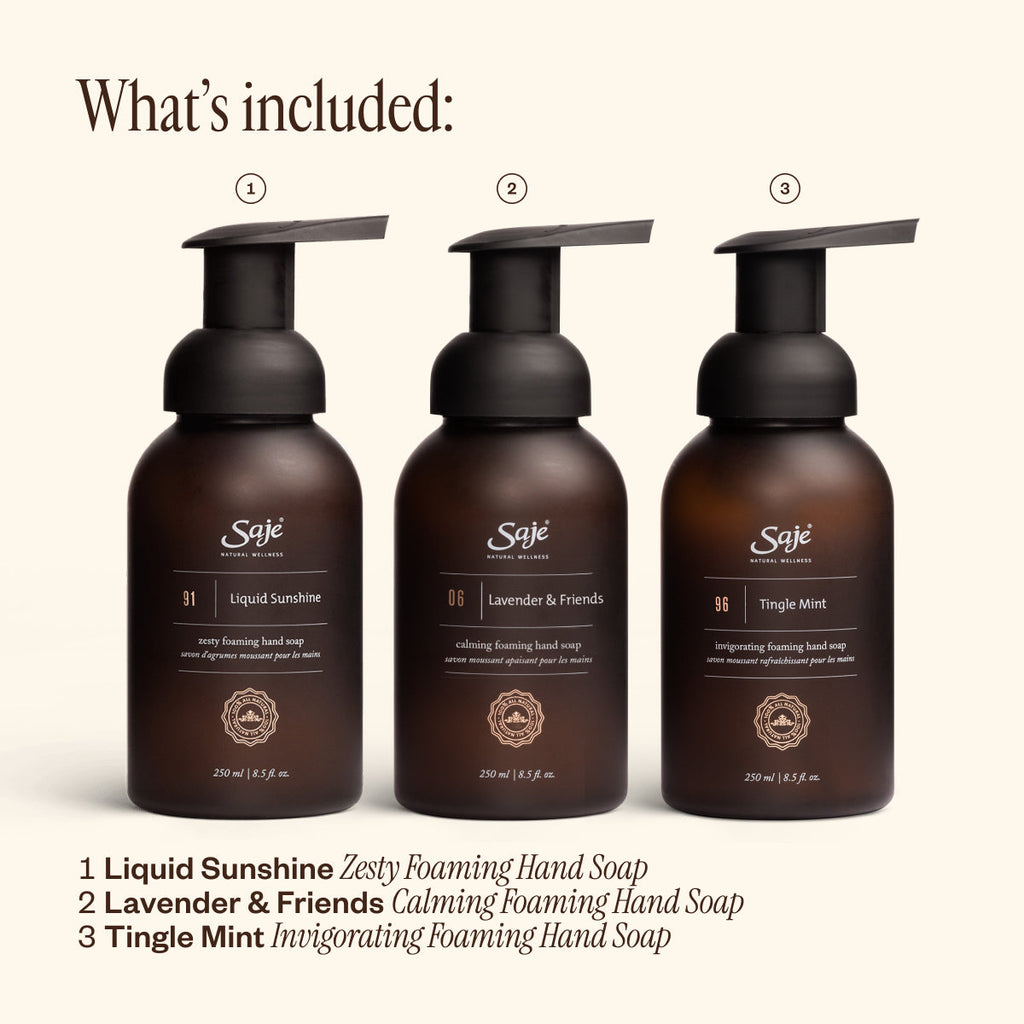 Foaming Hand Soap Trio