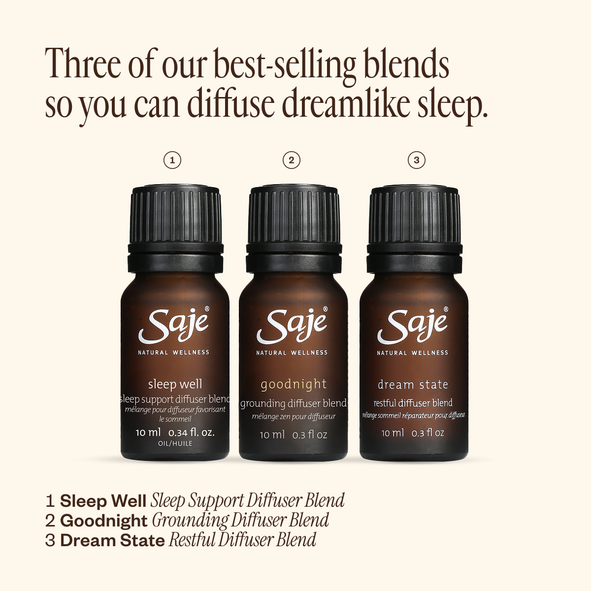 Slumber Party Diffuser Blend Trio
