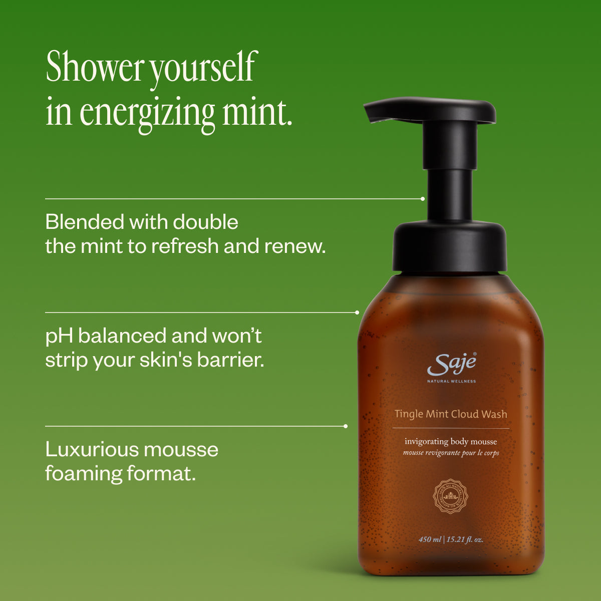 Tingle Mint Cloud Wash
